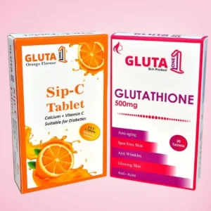 Gluta One Skin Whitening Monthly Supplements Package