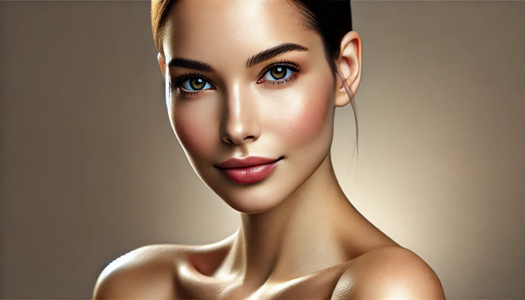 model for the night cream