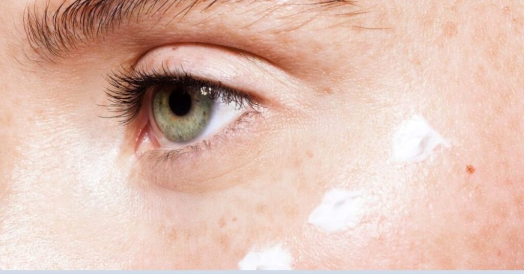 how to apply the cream