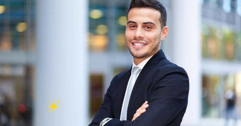 after applying the cream a man