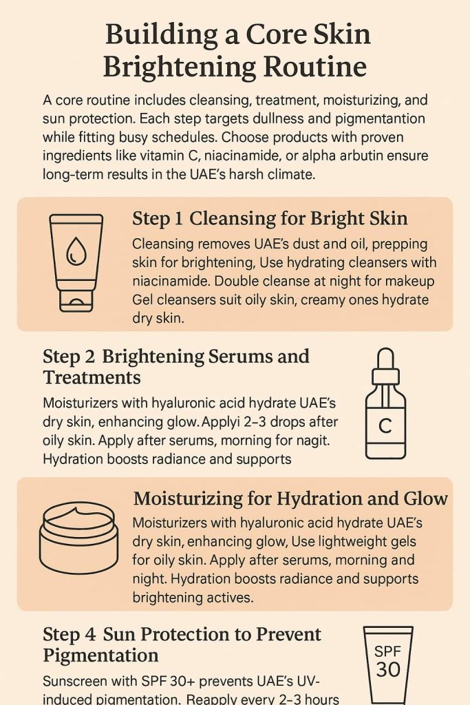 Skin Brightening Routine