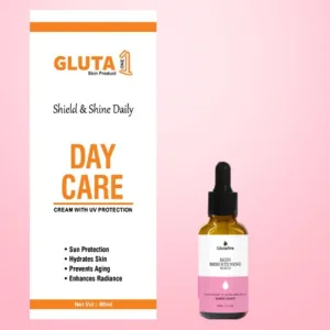 Gluta One beauty whitening serum and cream
