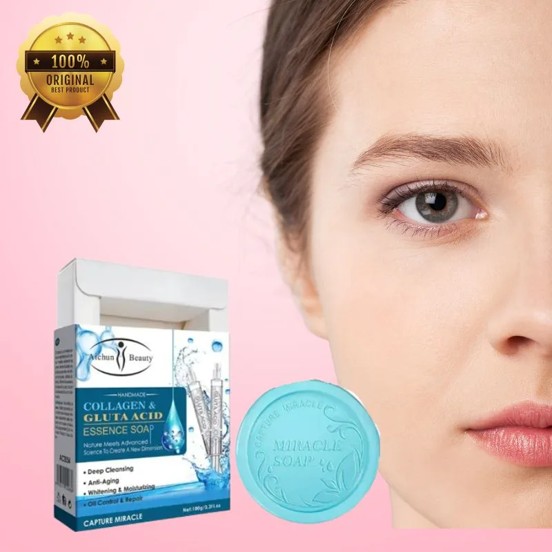 Whitening soap with UAE face